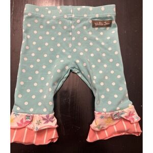 Matilda Jane Polka Dot Capri Ruffle Pants Size‎ 12 Months